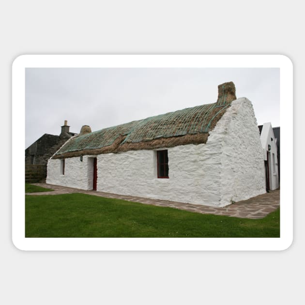 Shetland cottage Sticker by orcadia